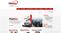 Desktop Screenshot of fleetmax.com.br