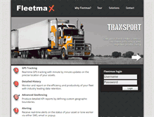 Tablet Screenshot of fleetmax.com.au